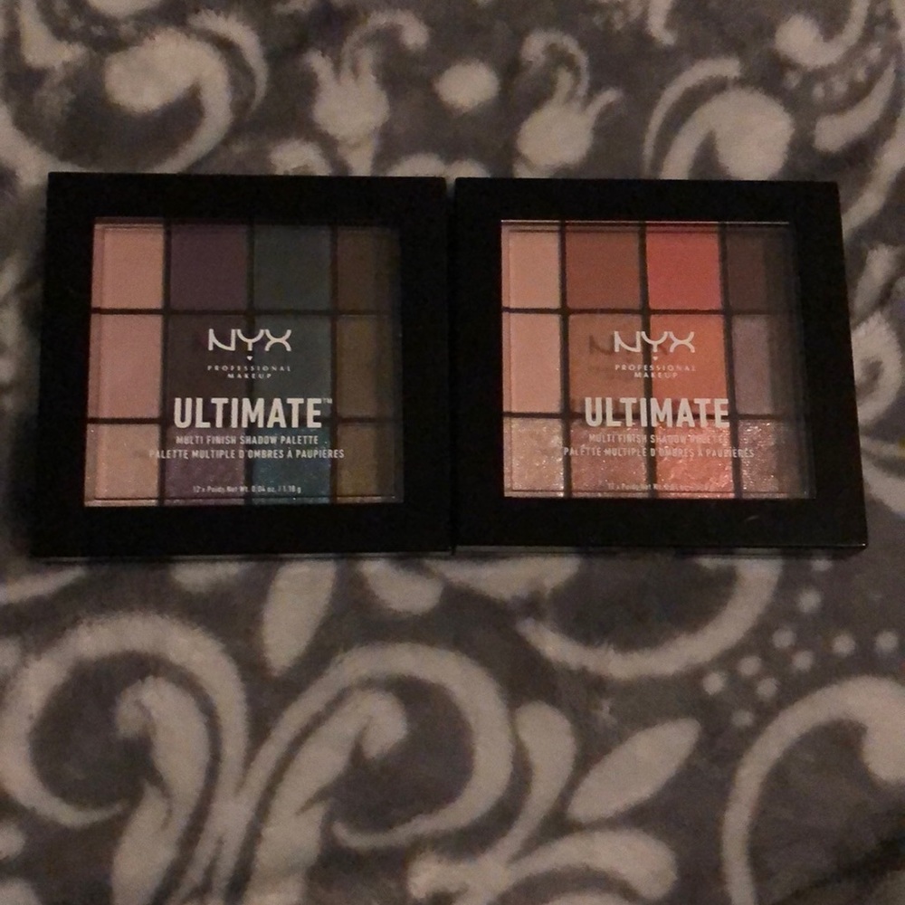 NYX Ultimate Multi Finish Shadow Palettes
